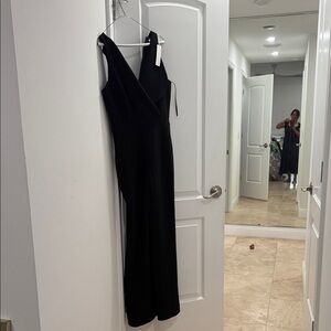 Trina Turk elegant new with tags Black wool pantsuit